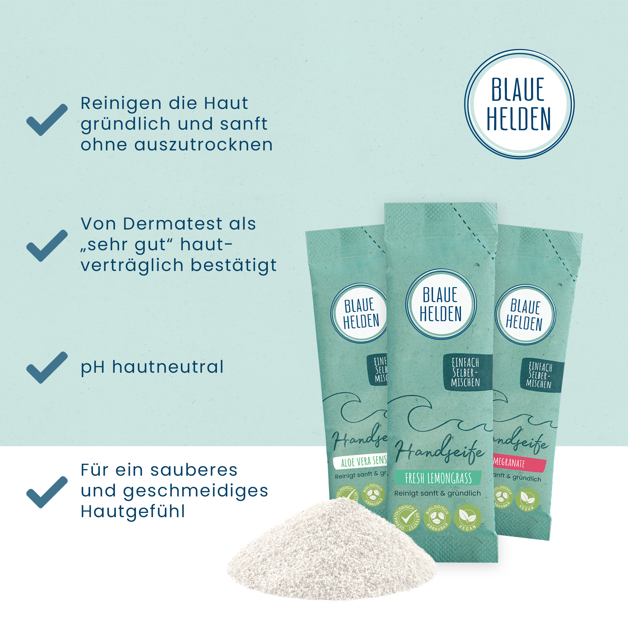 Starterkit Handseife inkl. 4x Aloe Vera Sensitiv