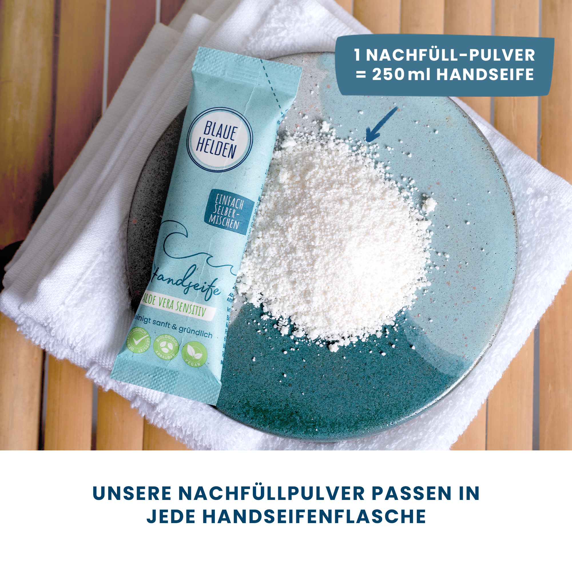 Starterkit Handseife inkl. 4x Aloe Vera Sensitiv